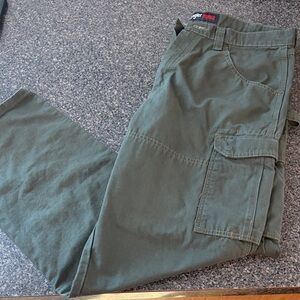 Wrangler Olive Cargo Pants